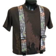 Hunting Suspenders in high-definition camouflage